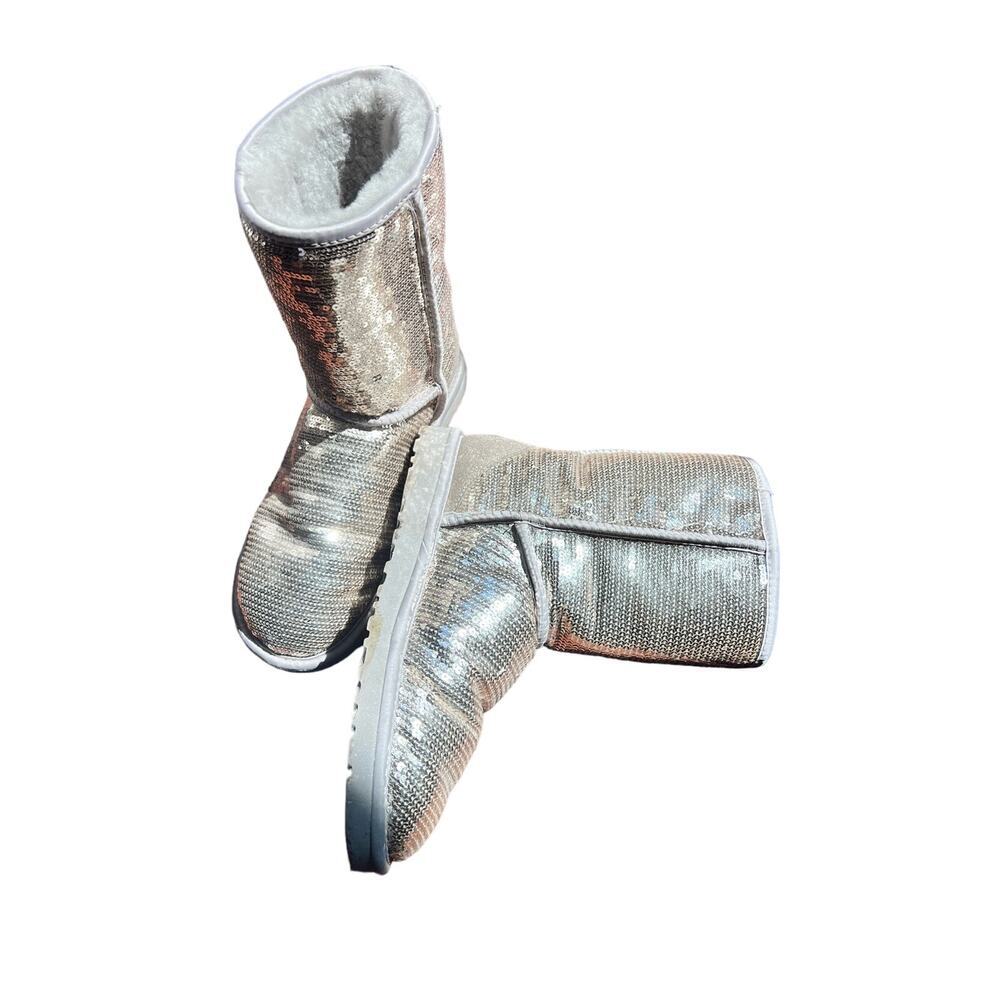 Ugg Sequin Sparkle Classic Boot Size 8 - image 2